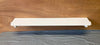 Antique 30" Milk Glass Shelf White Ceramic Brackets Old Vtg 381-24E