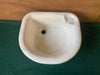 Antique 20x19 White Earthenware JL Mott Imperial Vessel Old Bath Sink 387-24E