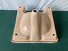 Vintage Mid Century Ceramic Tan 20x18 Drop In Bath Sink Rheem Richmond Old 18-25E