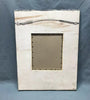 Antique VTG Shabby Tin Ceiling Metal 8X10 Picture Frame 17x23 Chic Old 1976-24B