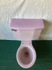 Vtg Deco Mid Century Lavender Lilac Toilet Round Bowl Old Standard 88-25E