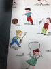 Single Antique Roll 18" Vintage Children Kids Playroom Wallpaper Old 1852-24B
