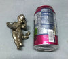 Vintage Nickel Cast Metal 5" Angel Love Cupid Old 1733-24B