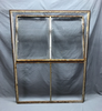 VTG Mid-century Steel Industrial Shop 4 Lite 33x42 Push Out Top Window 402-24B