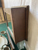 Antique Folding Railroad Passenger Car Wash Sink Water Tank Mirror Vtg 97-24E