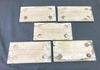 100 Antique Ceramic Thick Subway Tile 3x6 White VTG 414-24B