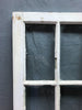 Antique Single 22x48 12 Lite Casement Window Shabby White Chic VTG Old 1442-22B