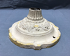 VTG Decorative Single Cast Iron Ceiling Flush Mount Light Fixture Old 1538-22B