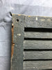 Antique Pair 18x70 Louvered Shutters Shabby Vintage Old 1428-22B