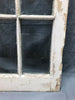 Antique Single 22x48 12 Lite Casement Window Shabby White Chic VTG Old 1442-22B