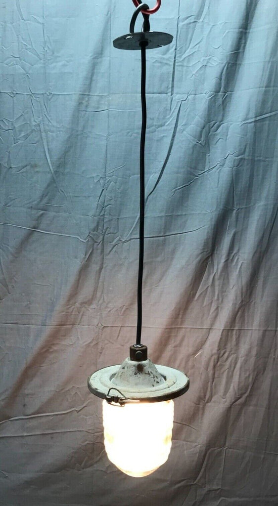 VTG Lights Incorporated Industrial Metal Hanging Glass Jelly Jar Light 1400-22B