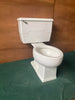 Vintage Ceramic White Porcelain Toilet Elongated Bowl Old Kohler Retro 427-24E