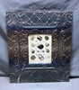 Antique VTG Tin Ceiling Bare Metal 8X10 Picture Frame 20x23 Chic Old 1980-24B