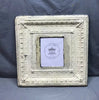 Antique VTG Shabby Tin Ceiling Metal 8X10 Picture Frame 23 SQ. Chic Old 45-25B