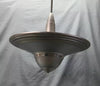 VTG Deco Masonic Lodge X-Ray Aluminum Light Fixture More Available Old 1972-24B