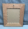 Salvaged Antique Tin Ceiling 8x10 Patchwork Metal Picture Frame Photo Anniversary 47-25B