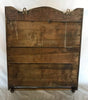 Antique Hardwood Oak Mirror Medicine Cabinet Union Towel Supply Bar Old 35-25B