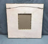 Antique VTG Shabby Tin Ceiling Metal 8X10 Picture Frame 23 SQ. Chic Old 41-25B