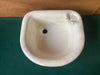 Antique 20x19 White Earthenware JL Mott Imperial Vessel Old Bath Sink 388-24E