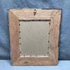 Salvaged Antique 8x10 Tin Ceiling 3" Patchwork Metal Picture Frame Photo Old 50-25B