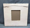 Antique VTG Shabby Tin Ceiling Metal 8X10 Picture Frame 23 SQ. Chic Old 38-25B