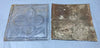 4 Sq Ft Antique Shabby Tin Ceiling 12x12 Ceiling Tin Panels VTG Old 1865-24B