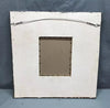 Antique VTG Shabby Tin Ceiling Metal 8X10 Picture Frame 23 SQ. Chic Old 39-25B