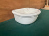 Antique 20x19 White Earthenware JL Mott Imperial Vessel Old Bath Sink 388-24E