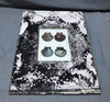 Antique VTG Shabby Tin Ceiling Metal 8X10 Picture Frame 23x17 Chic Old 1979-24B