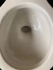 Vtg Mid Century White Ceramic Toilet Crane Drexel Round Bowl Old 03-25E