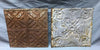 4 Sq Ft Antique Shabby Tin Ceiling 12x12 Ceiling Tin Panels VTG Old 1865-24B