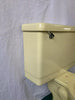 Vtg Mid Century Citrus Yellow Porcelain Toilet Crane Drexel Round Bowl 437-22E