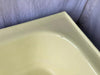 Vtg 60x32 Cast Iron Citrus Yellow Porcelain Crane Criterion Skirted Tub 436-24E