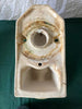 Vtg Mid Century Manchu Yellow Porcelain Toilet Old Standard Bath We Ship 21-24E