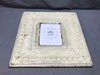 Antique VTG Shabby Tin Ceiling Metal 8X10 Picture Frame 23 SQ. Chic Old 45-25B