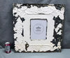 Antique VTG Shabby Tin Ceiling Metal 8X10 Picture Frame 23 SQ. Chic Old 39-25B