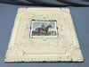 Antique TIN CEILING Metal 8X10 Picture Frame 23" SQ Decorative Recycled 1785-24B