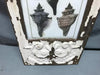 Antique VTG Shabby Tin Ceiling Metal 8X10 Picture Frame 11x23 Chic Old 1977-24B