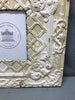 Antique VTG Shabby Tin Ceiling Metal 8X10 Picture Frame 23 SQ. Chic Old 41-25B