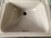 Vintage Mid Century 20x18 Cast Iron Taupe Porcelain Drop In Bath Sink Old 17-25E