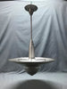 VTG Deco Masonic Lodge X-Ray Aluminum Light Fixture More Available Old 1972-24B