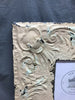 Antique VTG Shabby Tin Ceiling Metal 8X10 Picture Frame 23 SQ. Chic Old 46-25B