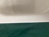 Small Vtg Mid Century 18x12 Cast Iron White Porcelain Drop In Prep Sink 405-24E