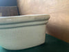 Antique 20x19 White Earthenware JL Mott Imperial Vessel Old Bath Sink 388-24E