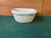 Antique 20x19 White Earthenware JL Mott Imperial Vessel Old Bath Sink 387-24E