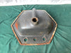 Vintage Hexagon Cast Iron Burnt Orange Red Self Rimming Drop In Sink Kohler 208-25E